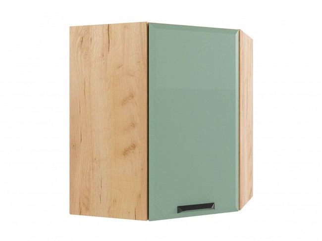 Шкаф навесной Призма угловой 600х600х720х300 фото