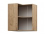 Шкаф навесной Призма угловой пенал 600х720х600 недорого