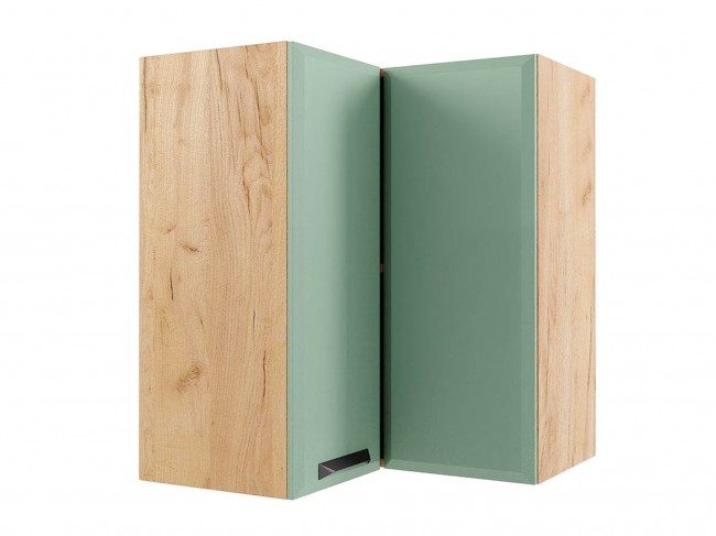 Шкаф навесной Призма угловой пенал 600х720х600 фото