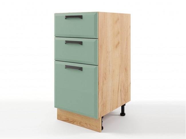 Шкаф напольный Призма с 3мя ящиками 400х820х476 фото