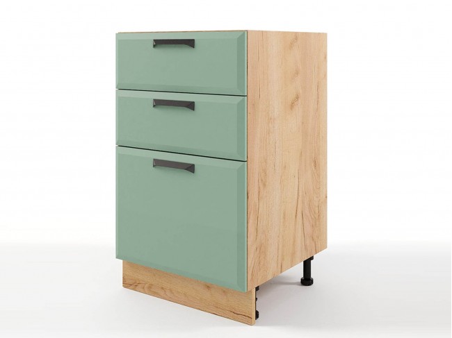 Шкаф напольный Призма с 3-мя ящиками 500х820х476 фото