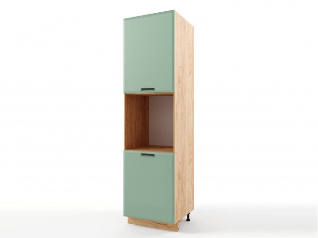 Шкаф-пенал напольный Призма с нишей под духовку высокий 600х2340 фото