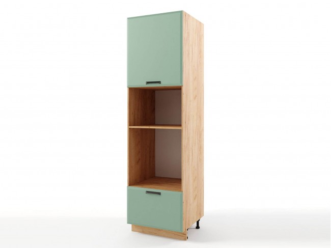 Шкаф-пенал напольный Призма с нишами 600х2140х576 фото