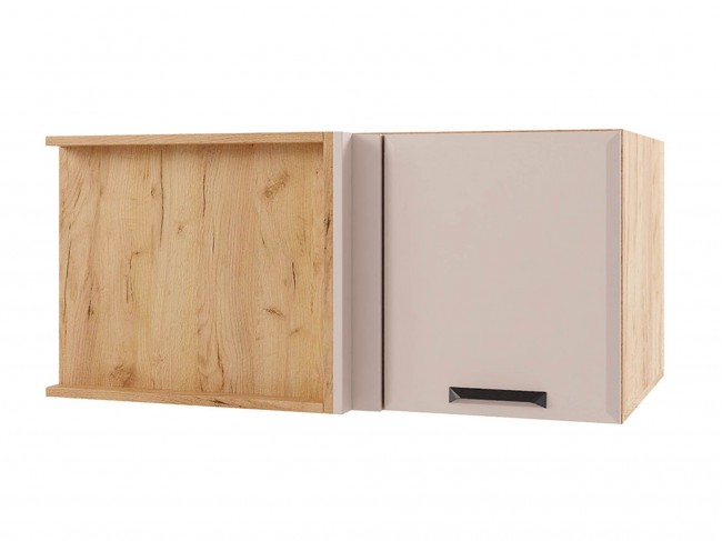 Шкаф навесной Призма горизонтальный глубокий угловой 1000х360х60 фото