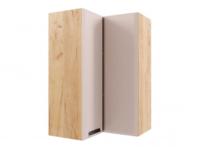 Шкаф навесной Призма угловой пенал высокий 600х920х600 фото