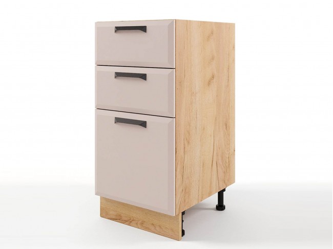 Шкаф напольный Призма с 3-мя ящиками 400х820х476 фото