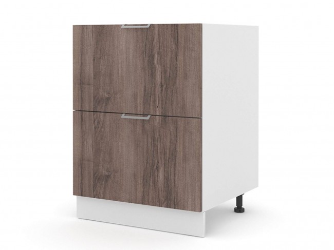 Шкаф напольный Каталея с 2-мя ящиками и 1-м скрытым ящиком 600х8 фото