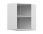 Шкаф навесной Каталея угловой 600х600х720х300 недорого