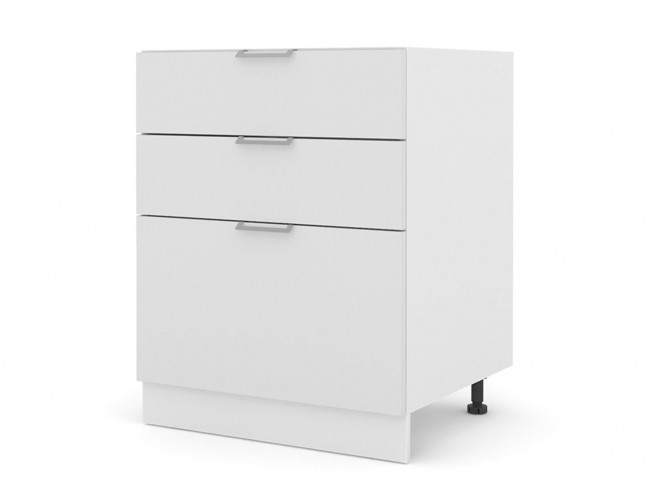 Шкаф напольный Каталея с 3-мя ящиками 600х820х476 фото