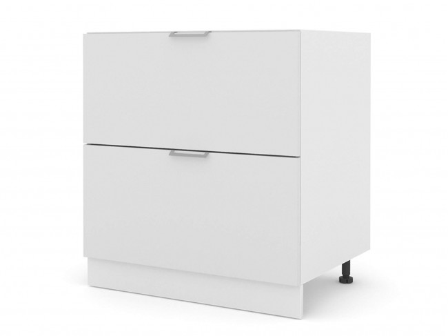 Шкаф напольный Каталея с 2-мя ящиками и 1-м скрытым ящиком 800х8 фото