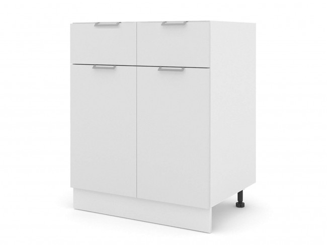 Шкаф напольный Каталея с 2-мя ящиками и дверцами 600х820х476 фото