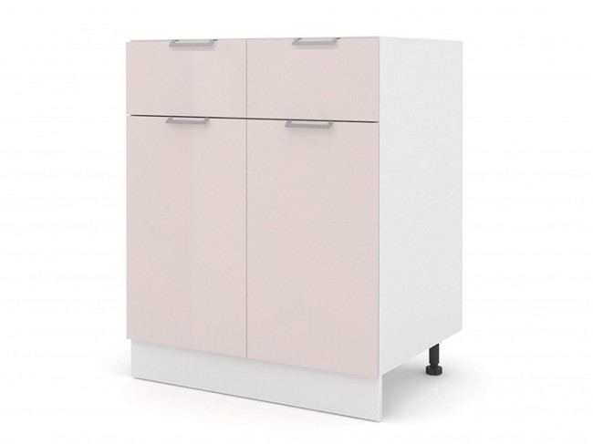 Шкаф напольный Каталея с 2-мя ящиками и дверцами 600х820х476 фото