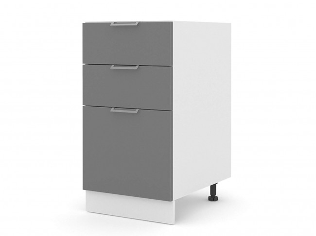 Шкаф напольный Каталея с 3-мя ящиками 400х820х476 фото