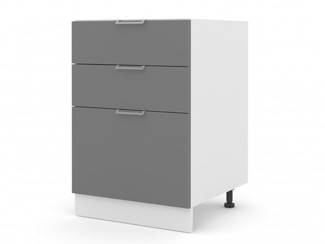 Шкаф напольный Каталея с 3-мя ящиками 500х820х476 фото