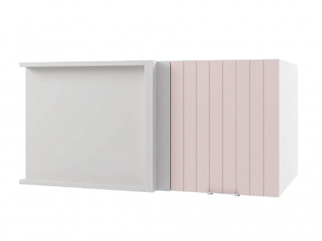 Шкаф навесной Прованс горизонтальный глубокий угловой 1000х360х6 фото