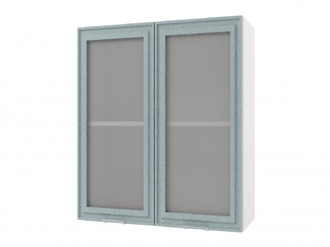 Шкаф навесной Орлеан со стеклом 600х720х300 фото