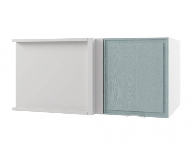 Шкаф навесной Орлеан горизонтальный глубокий угловой 1000х360х60 фото