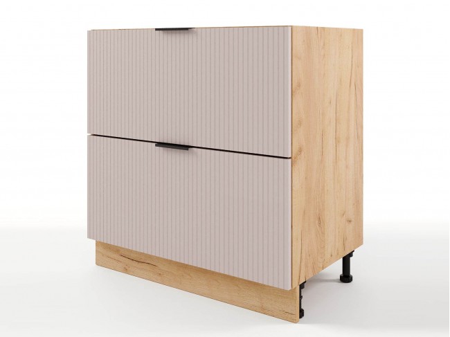 Шкаф напольный Татами с 2-мя ящиками и 1-м скрытым ящиком 800х82 фото