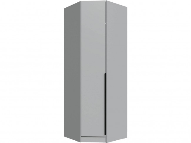 Шкаф угловой Мадрид угол скос, Камень серый фото
