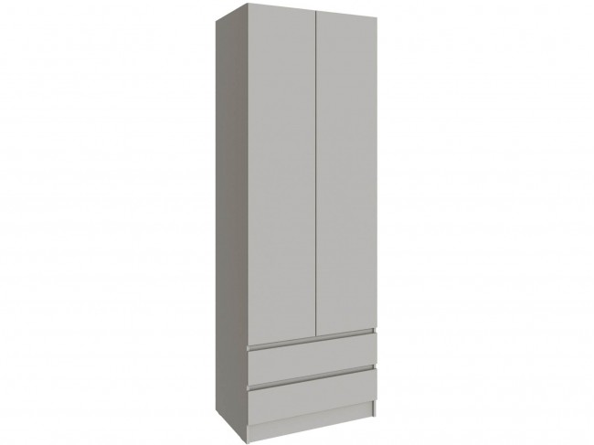 Шкаф Мадрид (0,8) с 2 ящ. без ручек без зеркала, Кашемир фото