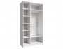 Шкаф Мадрид, композиция 17, Белый/Ателье светлое недорого