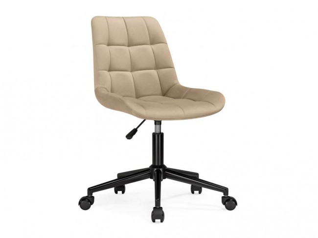 Честер бежевый / черный Офисное кресло фото