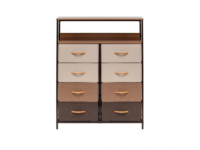 Комод Leset Локи 8 ящ. с полкой фото