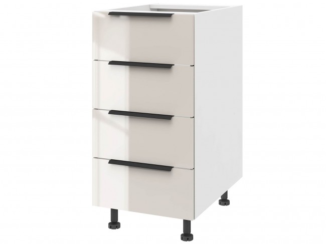 Тумба напольная с 4- мя ящиками 40 х 82 см Колор фото