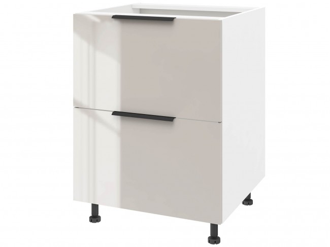 Тумба напольная с 2-мя ящиками Тандембокс 60 х 82 Колор фото