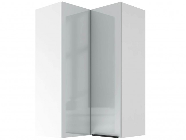 Шкаф навесной угловой 60 х 96 х 60 см Коктейль фото