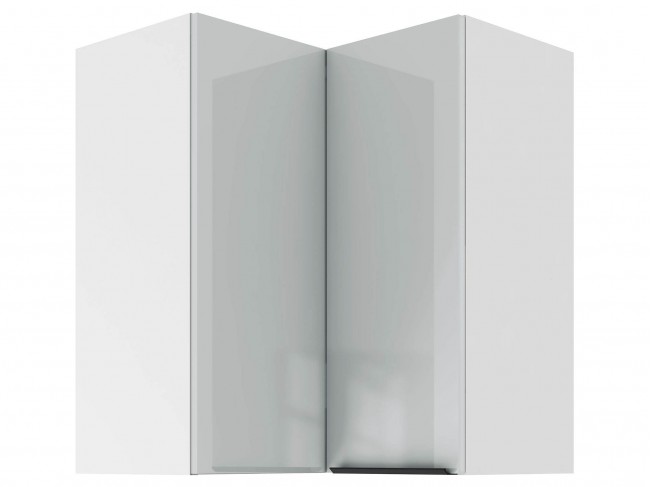 Шкаф навесной угловой 60 х 72 х 60 см Коктейль фото