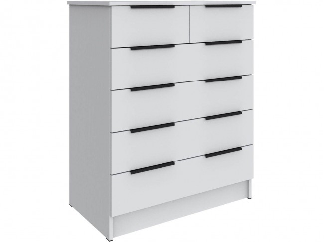 Комод для спальни Мадрид (0,82), Белый фото