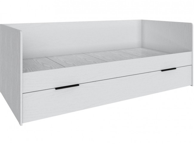 Кровать Мадрид (0,9) универсальная, Белый фото