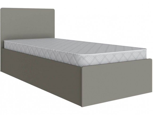 Кровать 90х200 Мадрид с настилом ДСП (МД-1), Мокко фото