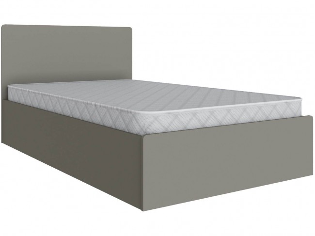 Кровать 120х200 Мадрид с настилом ДСП (МД-1), Мокко фото