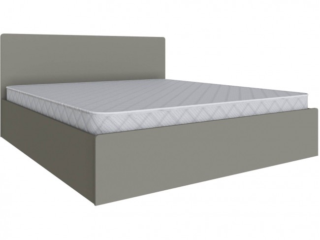 Кровать 180х200 Мадрид с настилом ДСП (МД-1), Мокко фото