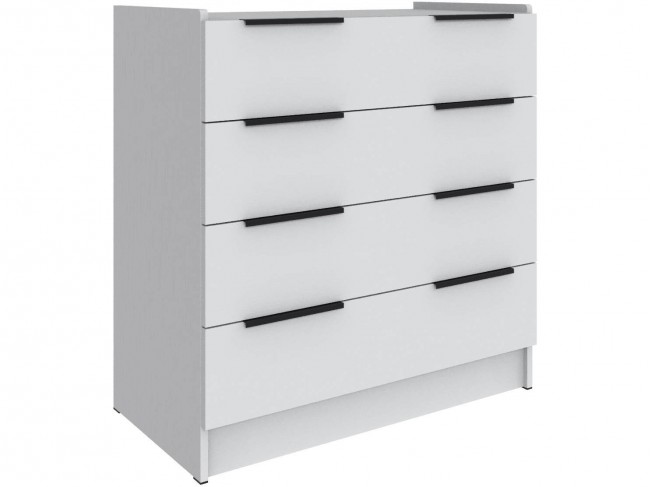 Комод для спальни Мадрид (0,85), Белый фото