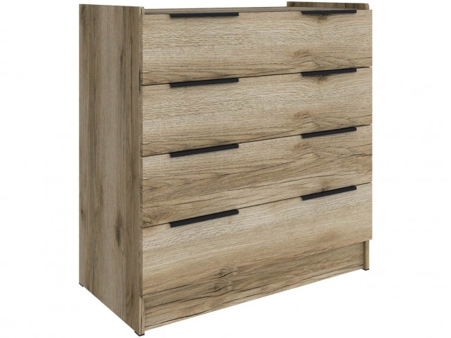 Комод для спальни Мадрид (0,85), Дуб делано фото