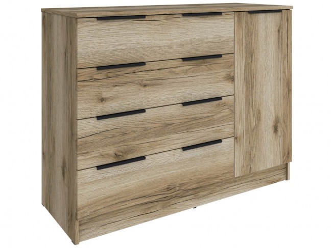 Комод для спальни Мадрид (1,2), Дуб делано фото