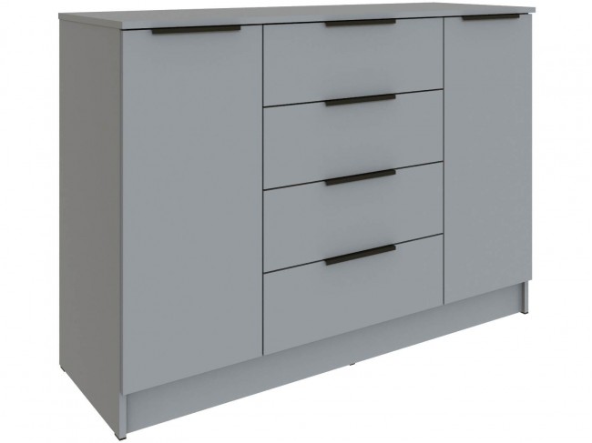 Комод для спальни Мадрид (1,31), Камень серый фото