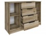 Комод для спальни Мадрид (1,31), Дуб делано недорого