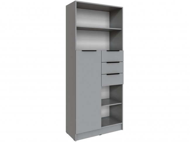 Стеллаж Мадрид (0,8), Камень серый фото