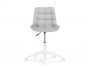 Честер светло-серый велюр / белый Офисное кресло распродажа