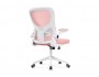 Konfi pink / white Офисное кресло недорого