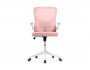 Konfi pink / white Офисное кресло недорого