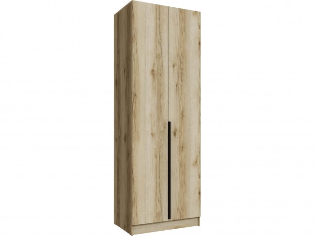 Шкаф Мадрид (0,8) с полками без зеркала, Дуб делано фото