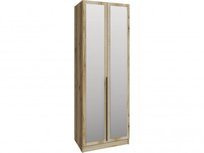 Шкаф Мадрид (0,8) с зеркалом, Дуб делано фото