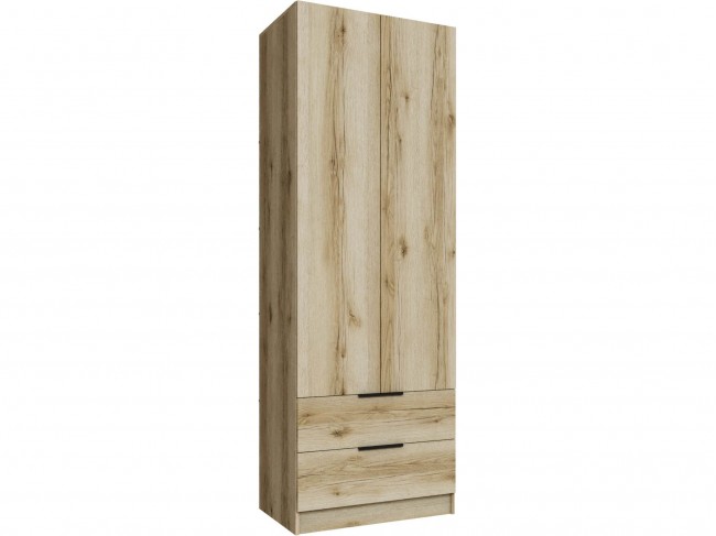 Шкаф Мадрид (0,8) с 2 ящ. без зеркала, Дуб делано фото
