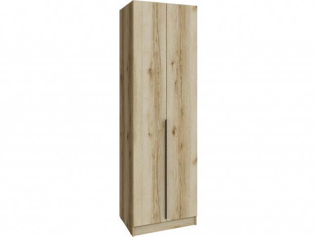 Шкаф Мадрид (0,7) с полками без зеркала, Дуб делано фото