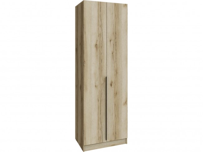 Шкаф Мадрид (0,75) с полками без зеркала, Дуб делано фото